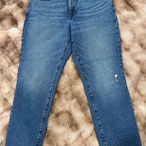 J. Crew Denim Blue Curvy Straight Leg Jeans